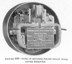  TYPE CP REVERSE-PHASE RELAY