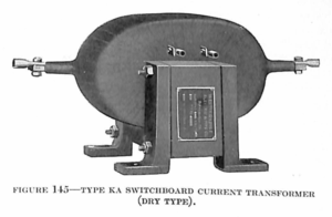 TYPE KA SWITCHBOARD CURRENT TRANSFORMER (DRY TYPE)