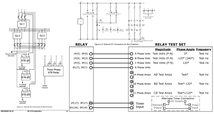 High Impedance Differential Test Connection