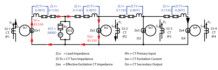 High Impedance Differential Equivalent Circuit